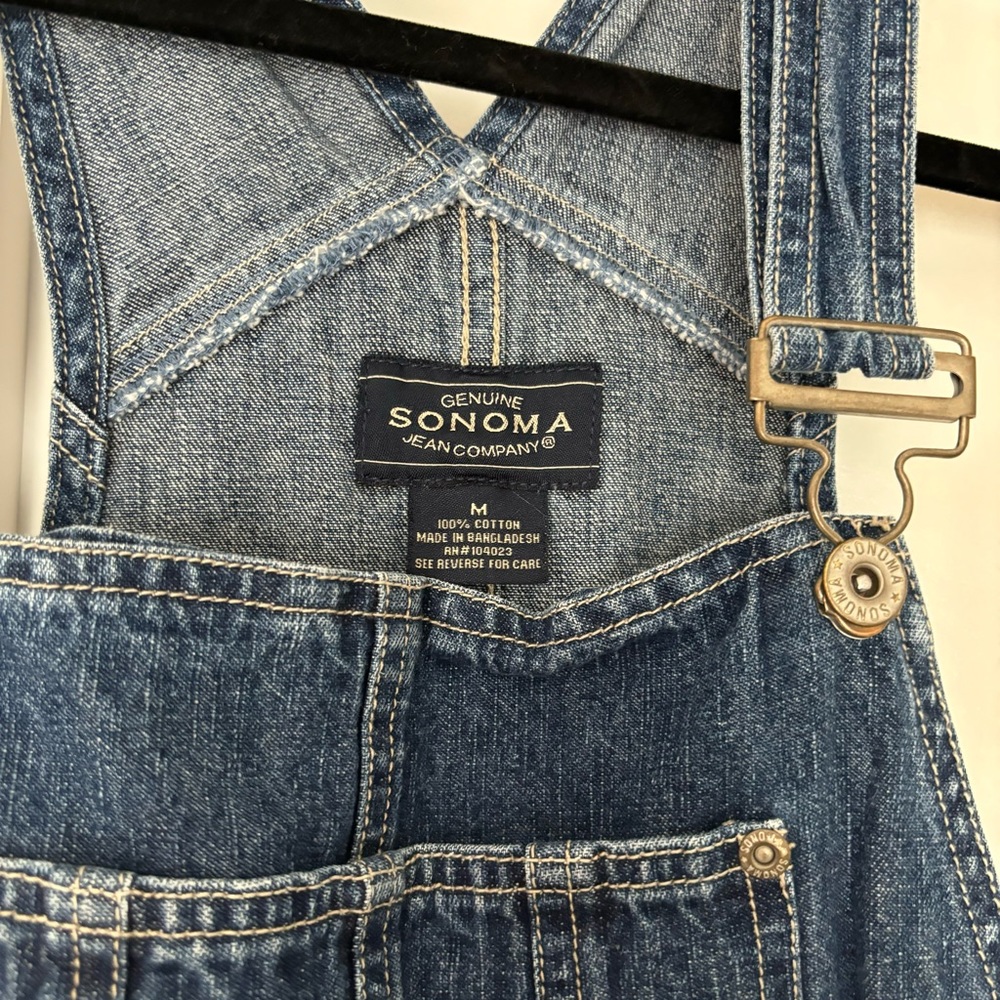 ❌SOLD❌ Vintage Denim Overalls Genuine Sonoma Jean Club Blue Size M